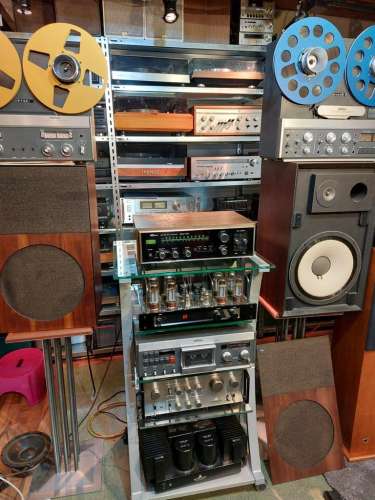 JVC Nivico Receiver Modell 5500 U seltener Receiver mit Holz Top Zustand !